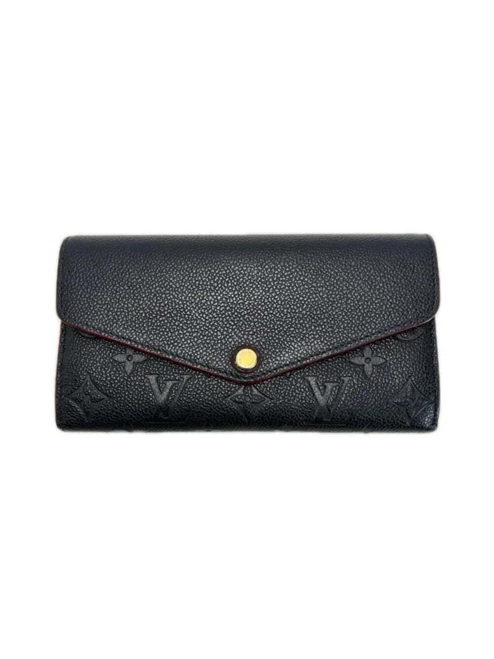 Louis Vuitton Bifold Wallet Portefeuille Sarah Navy